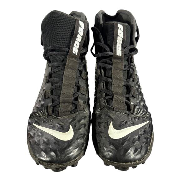 Nike Mens Football Cleats Size 10 Black Force Savage Varsity 2 AQ8155-001 Logo - Picture 3 of 8